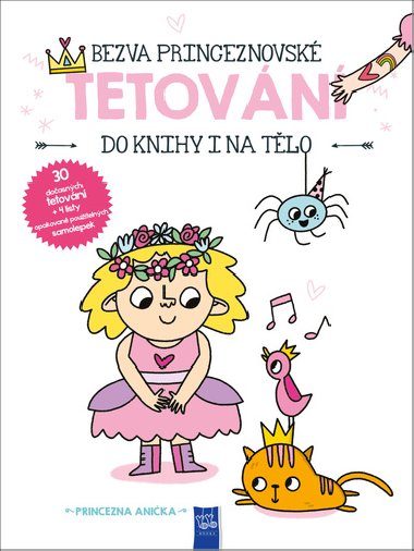 Bezva princeznovsk tetovn do knihy i na tlo - 