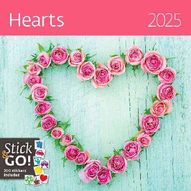 Hearts 2025 - nástěnný kalendář - Helma