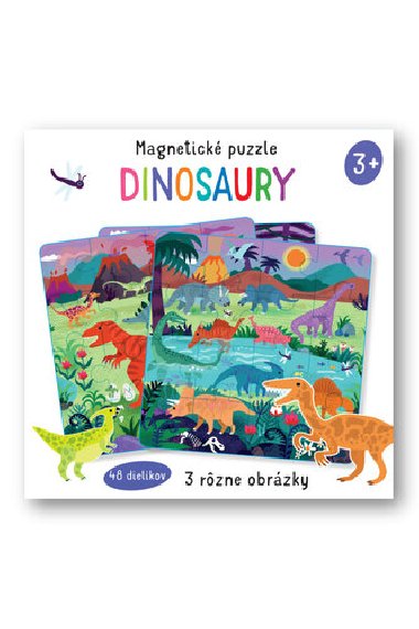 Magnetick puzzle Dinosaury - 