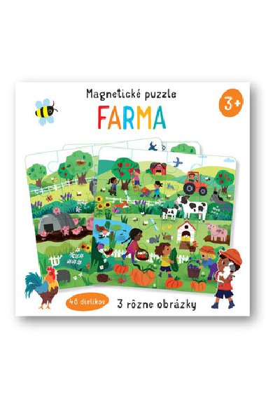 Magnetick puzzle Farma - 