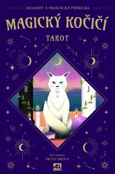 Magický kočičí tarot - 78 karet a praktická příručka - Betti Greco