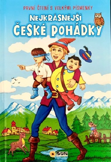 Nejkrásnější české pohádky - První čtení s velkými písmenky - 