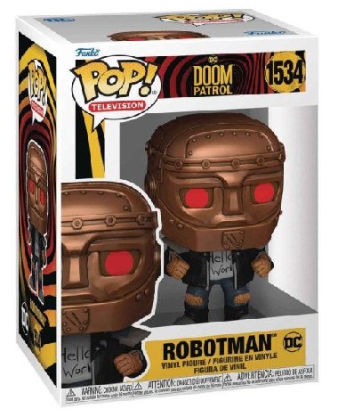 Funko POP TV: Doom Patrol - Robotman - neuveden