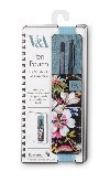 Bookaroo V&A Pouzdro na pera na zápisník - Kilburn Black Flora - neuveden