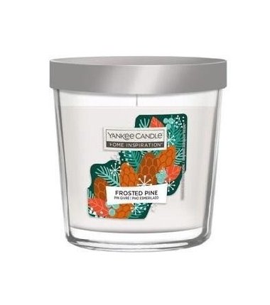 YANKEE CANDLE HOME INSPIRATION VALUE stedn svka ve skle Frosted Pine - neuveden