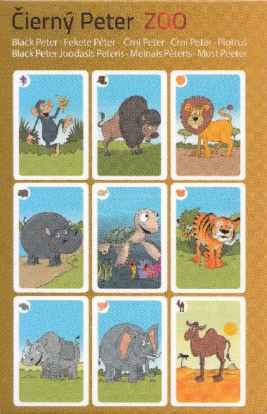 Karty Černý Petr - ZOO - Tojemi Karty Černý Petr - ZOO - Tojemi