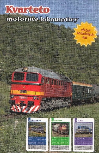 Kvarteto - motorové lokomotivy - Petr Mičánek