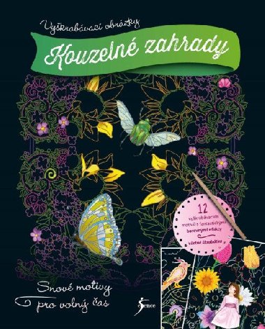 Vyškrabávací obrázky: Kouzelné zahrady - Esence