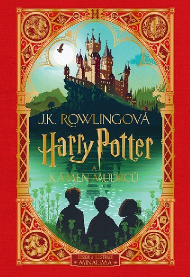 Harry Potter a Kámen mudrců - ilustrace MinaLima - Joanne K. Rowlingová, MinaLima