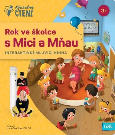 Rok ve školce s Mici a Mňau - Interaktivní mluvící kniha - Albi Rok ve školce s Mici a Mňau - Interaktivní mluvící kniha - Albi