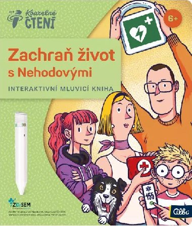 Zachra ivot s Nehodovmi - interaktivn mluvic kniha - Kouzeln ten - Albi