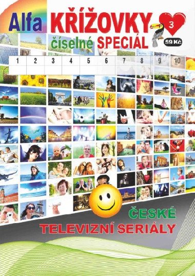 Křížovky číselné speciál 3/2024 - České televizní seriály - Alfasoft