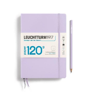Leuchtturm1917 Zpisnk 120G Lilac Medium A5 tekovan - neuveden