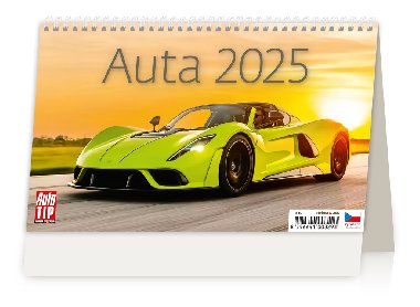 Auta 2025 - stoln kalend - Helma