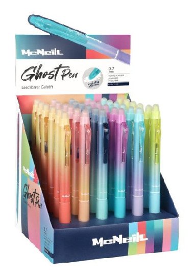 Gumovateln pero Ghost Pen - mix motiv - neuveden