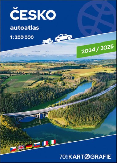 Česko - velký autoatlas 1:200 000 (2024/2025) - Kartografie