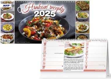 Hrnkov recepty 2025 - stoln kalend - MFP Paper