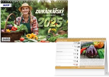 Zahrdksk kalend 2025 - stoln kalend - MFP Paper