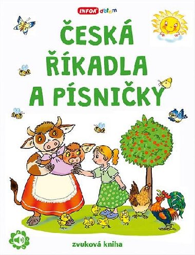 Česká říkadla a písničky zvuková kniha - Infoa