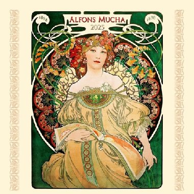 Alfons Mucha 2025 - nstnn kalend - Alfons Mucha