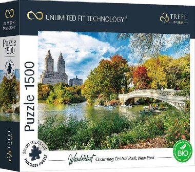 Puzzle Wanderlust: Kouzeln Central Park, New York 1500 dlk - neuveden