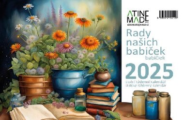 Kalend 2025 Rady naich babiek, stoln, tdenn, 225 x 150 mm - Almatyne