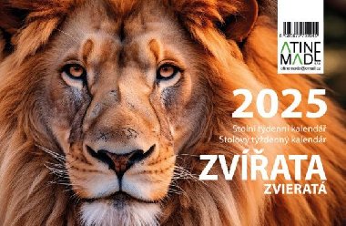 Kalend 2025 Zvata, stoln, tdenn, 225 x 150 mm - Almatyne