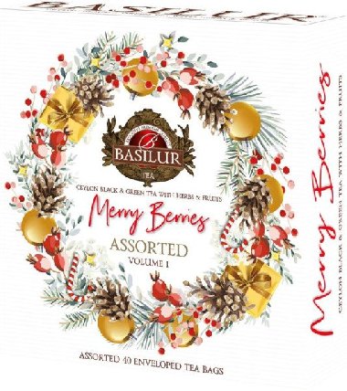 BASILUR Merry Berry Assorted Vol. I 40 gastro sk - neuveden
