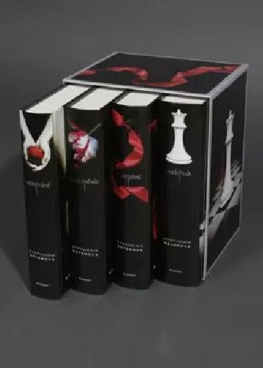 Stmívání BOX 1-4 (Stmívání, Nový měsíc, Zatmění, Rozbřesk) - Stephenie Meyerová