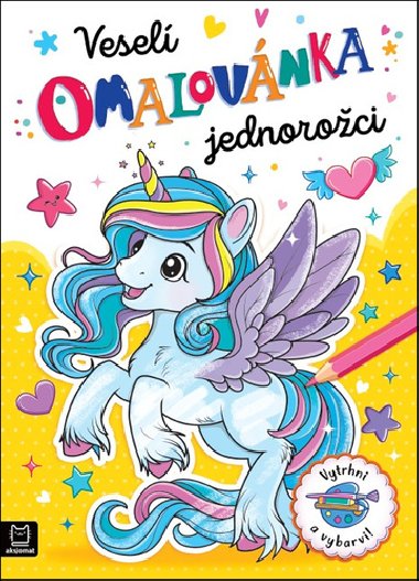 Omalovánka Veselí jednorožci - Marzena Ćwik; Agnieszka Bator