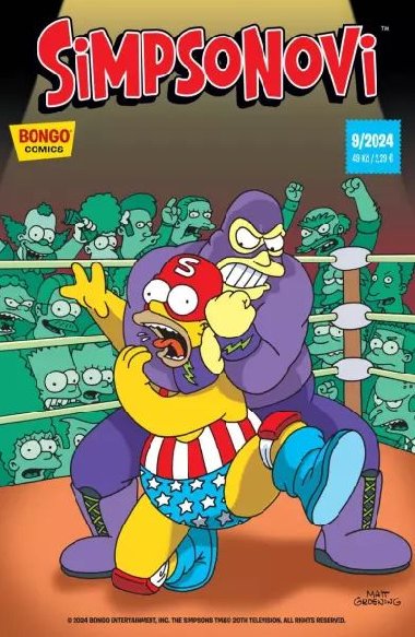Simpsonovi 9/2024 - Matt Groening
