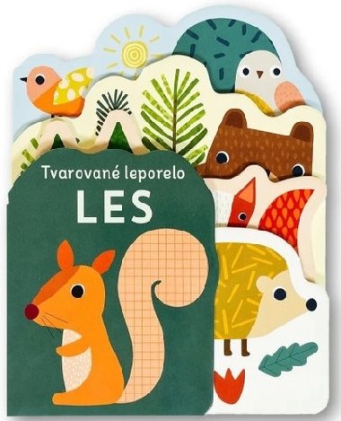 Tvarované leporelo Les - 