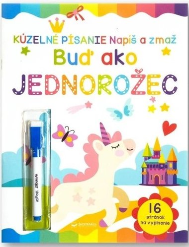 Buď ako jednorožec Napíš a zmaž - 