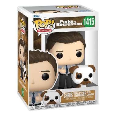 Funko POP&Buddy: Parks & Recreation - Chris & Champion - neuveden