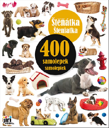 400 samolepek Štěňátka - Jiri Models