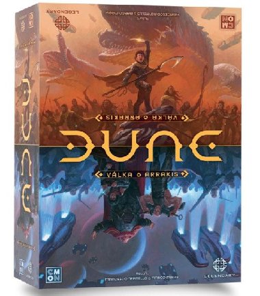 DUNA: Válka o Arrakis - desková hra - neuveden, Maggi Marco, Nepitello Francesco