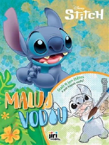 Maluj vodou A4 Lilo & Stitch - neuveden