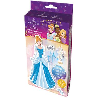 Magnetické oblékání s omalovánkou Disney Princezny - neuveden