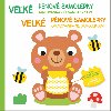 Velk pnov samolepky Medvdek - 