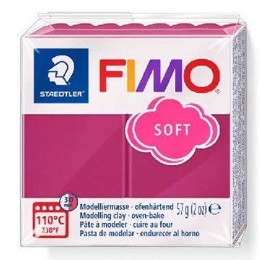 FIMO soft TREND 57g - malina erven - neuveden