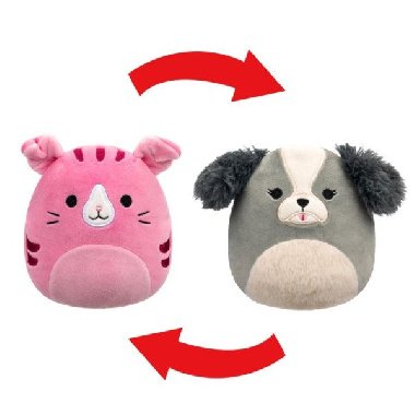 Squishmallows 2v1 shih-tzu Malu a skotsk koka Geraldine - 