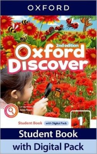 Oxford Discover Second Edition 1 Student Book with Digital pack - Koustaff Lesley