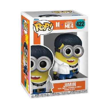 Funko POP Rocks: Despicable Me 4 X BTS - Jimin - neuveden