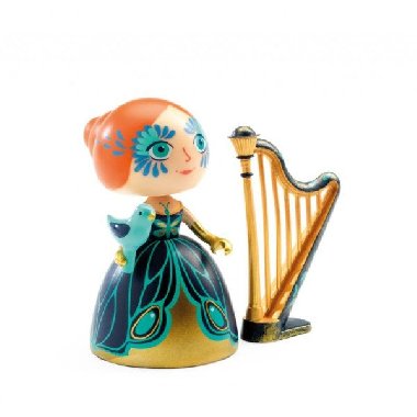 DJECO Arty toys figurka Elisa s harfou - neuveden