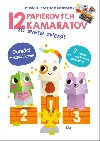 12 papierovch kamartov zo sveta zvierat Domci maznikovia - 