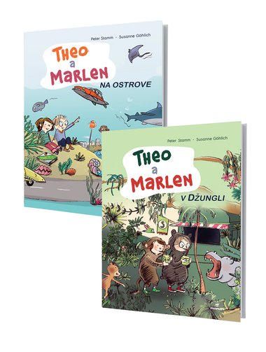 Theo a Marlen na ostrove Theo a Marlen v dungli - Peter Stamm