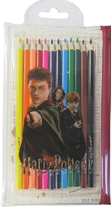 Pastelky v PVC kapse Harry Potter - Jiri Models