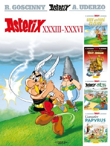 Asterix XXXIII - XXXVI - Dedek Jan, Goscinny R., Uderzo A.,