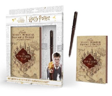 Harry Potter Zpisnk A5 s hlkou Pobertv plnek - neuveden