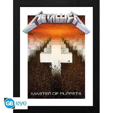 Metallica Zarmovan plakt - Master of Puppets - neuveden